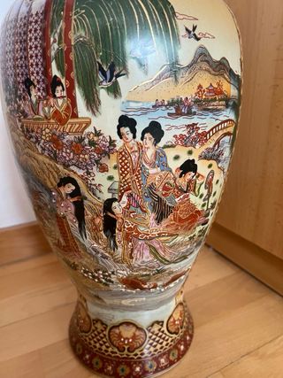 Jarrón Chino Porcelana