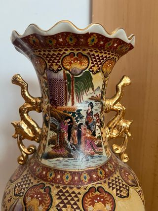Jarrón Chino Porcelana