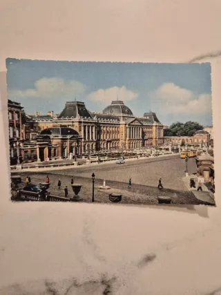 Lote postales antiguas Bélgica 1950