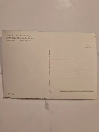 Lote postales antiguas Bélgica 1950