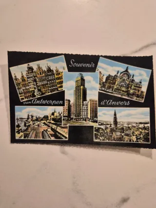 Lote postales antiguas Bélgica 1950