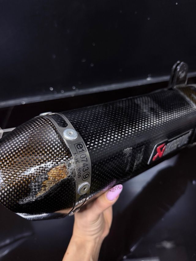 ESCAPE AKRAPOVIC KAWASAKI NINJA ZX6R/2010