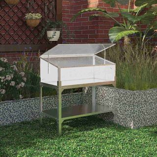 Invernadero de policarbonato 53x104x108 cm Jaca Elevado I