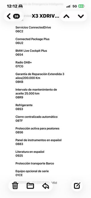 BMW X3 2.0D X-DRIVE 2021 HIBRIDO