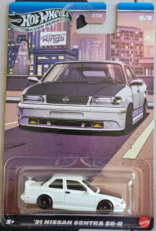 Hot Wheels '91 Nissan Sentra SE-R Prata