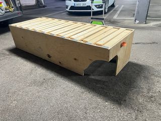 Mueble Cama Camper Madera Contrachapada
