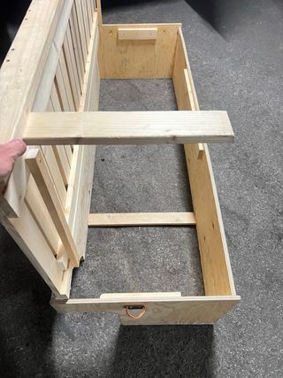 Mueble Cama Camper Madera Contrachapada