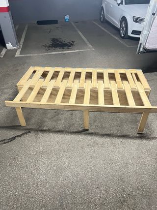 Mueble Cama Camper Madera Contrachapada