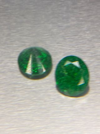 Esmeraldas Muzo Colombianas 3.10 + 3.10 = 6.20’Ct