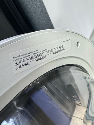 Lavadora Bosch Serie 6 Blanca