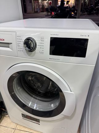 Lavadora Bosch Serie 6 Blanca