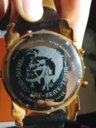 Orologio diesel bronzo