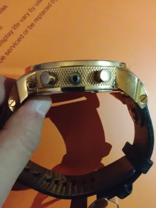 Orologio diesel bronzo