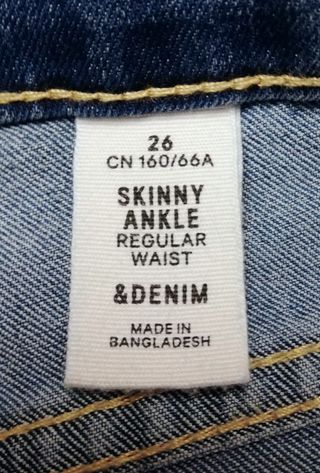 Jeans &Denim skinny ankle taglia S