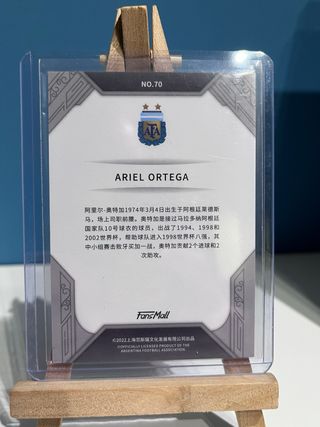 Card Ariel Ortega Argentina FansMall AFA ‘23