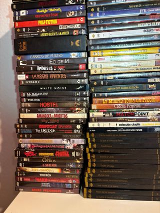 Lote 176 DVD's  –Matrix, Star Wars, El Padrino