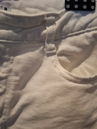 Jeans bianchi Zara donna tg 38