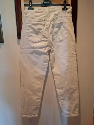 Jeans bianchi Zara donna tg 38