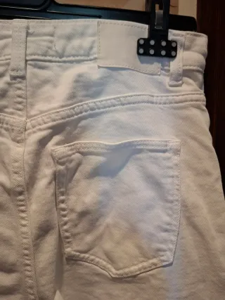 Jeans bianchi Zara donna tg 38