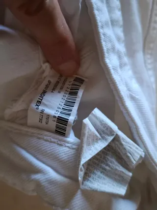 Jeans bianchi Zara donna tg 38