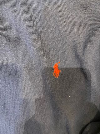 Polo Ralph Lauren Manga Larga Azul XL