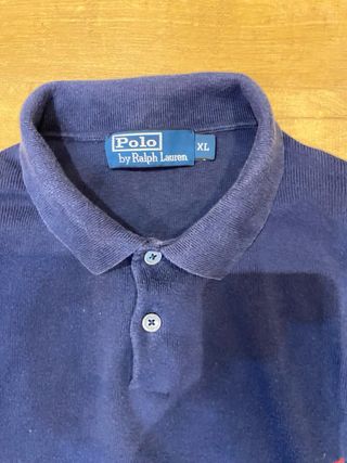 Polo Ralph Lauren Manga Larga Azul XL