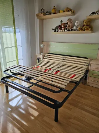 Cama articulada 135x190 cm con colchón