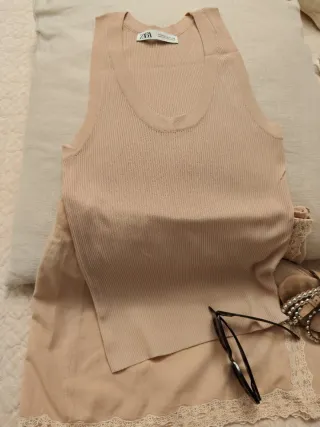 Falda pareo  y Nicky verano Zara, talla L y M .