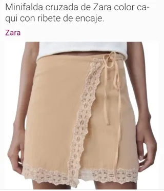 Falda pareo  y Nicky verano Zara, talla L y M .