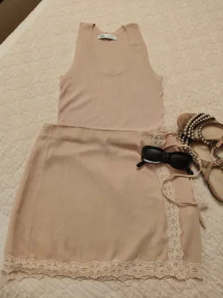 Falda pareo  y Nicky verano Zara, talla L y M .