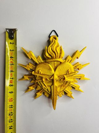 Sacro Cuore Decorazione Murale Giallo