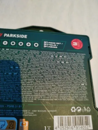 Set de destornillador Parkside