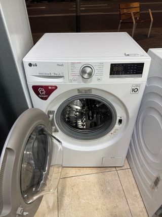 Lavadora LG ThinQ 8kg Steam