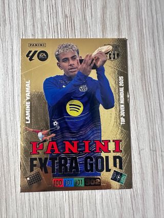 Carta Lamine Yamal Extra Gold Panini