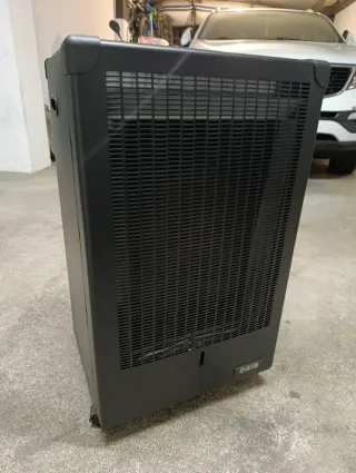 Estufa de llama azul