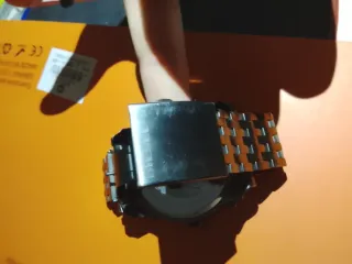 Orologio diesel grigio