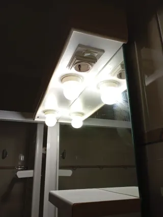 Mueble de lavabo completo con espejo