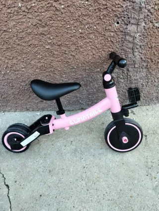 Triciclo infantil rosa
