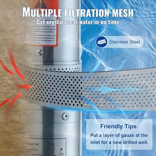 Bomba Sumergible VEVOR Pozo Profundo