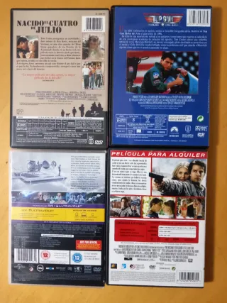 Lote 15 Películas DVD Tom Cruise