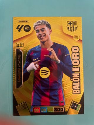 Adrenalyn Lamine Yamal Balón de Oro