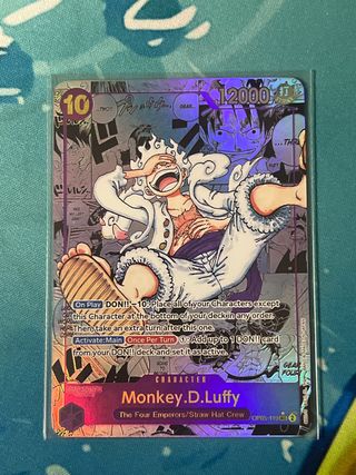 Monkey D. Luffy carta Fan Art