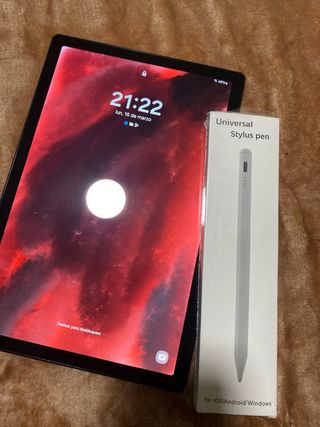 Samsung Galaxy Tab A8 Negro + Lápiz Universal