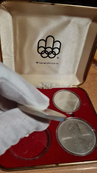 Juego Monedas Plata Olimpiadas Montreal 1976