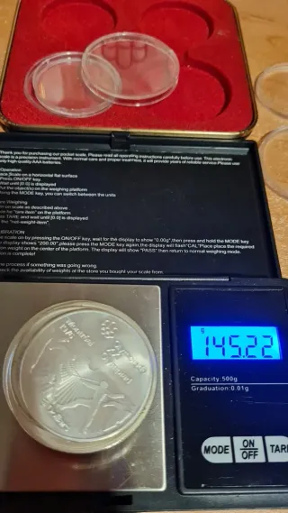 Juego Monedas Plata Olimpiadas Montreal 1976