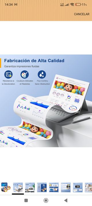 Tinta impresora LC422XL 8 cartuchos nuevos