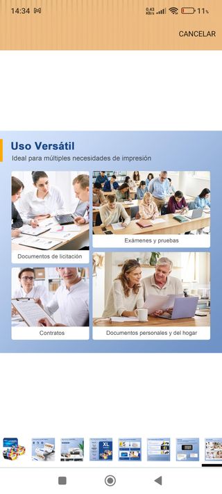 Tinta impresora LC422XL 8 cartuchos nuevos