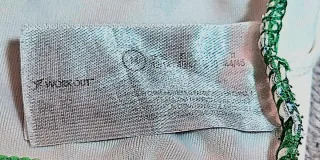 Top Deportivo Work Out Talla M Floral