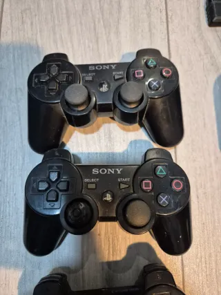 8 Mandos de ps3 y 2 de ps2 para reparar o piezas