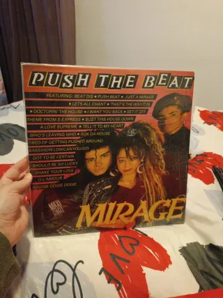 Vinilo Push the Beat Mirage Maxi Single